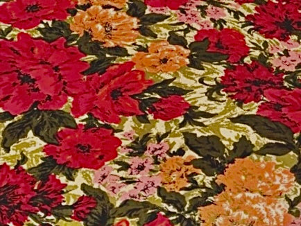 Floral vintage fabric 